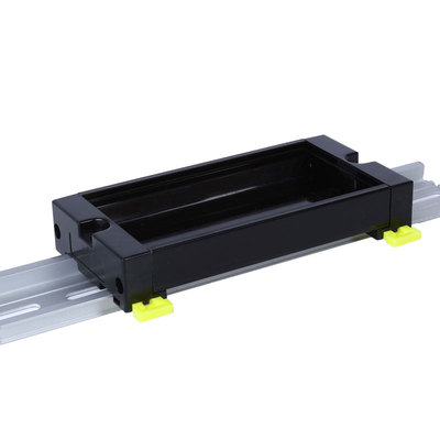 PCB外壳50mm模组架PDM电路板支架IDN导轨安装PLC端子台pcb外壳