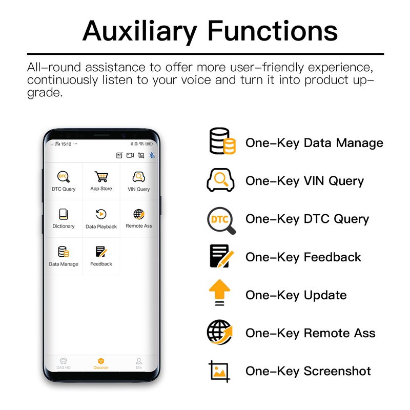 瀚智HUMZOR-ND506商用柴油车故障快-诊断仪检测检版设备