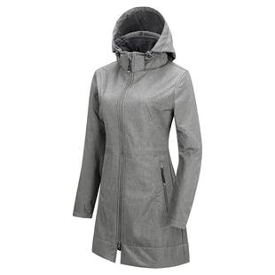 33000ft户外软壳衣女春秋季新款抓绒外套中长防风防雨软壳登山服