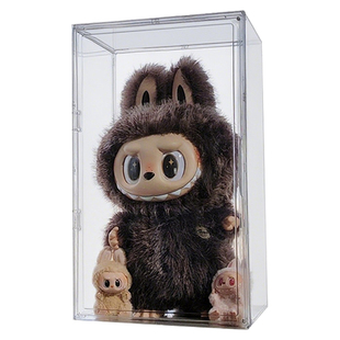 zimomo十周年3.0大首领天使罗马柱展示盒柜labubu泡泡玛特拉布布