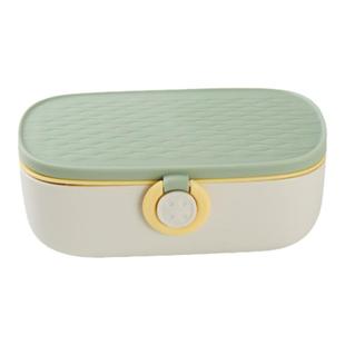 家用针线盒套装便携手工缝纫针线包学生宿舍多功能缝补工具盒粉色