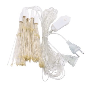 太阳能烟花灯户外防水低压挂树灯春节新年庭院花园树木装饰灯彩灯