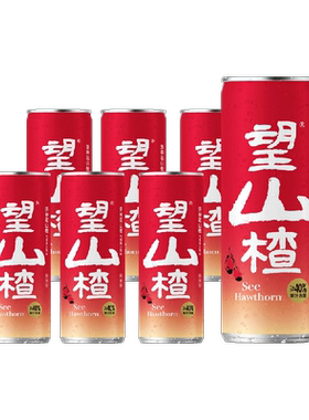 好望水望山楂汁330ml*24罐
