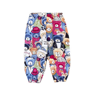 儿童防蚊裤男童人造棉绸女童春夏裤子薄款宽松中大童装宝宝灯笼裤