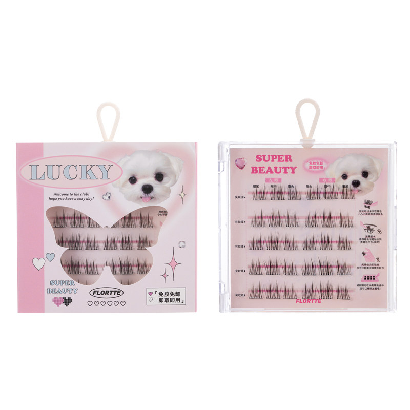 花洛莉亚分段式免胶假睫毛