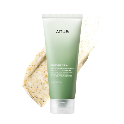 ANUA Deep Cleansing Foam 150ml 槲皮素毛孔深层清洁泡沫洁面乳