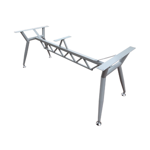 铁艺工作台支架会议桌架子办公桌腿岩板玻璃大理石支撑底座餐桌架