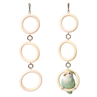 小农山鹦鹉小鸟玩具云环秋千爬梯解闷自嗨啃咬挂件虎皮牡丹鸟用品