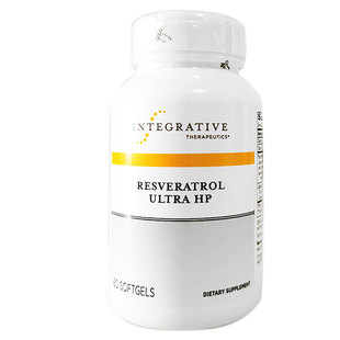 反式白藜芦醇60粒美国直邮Integrative Therapeutics Resveratrol