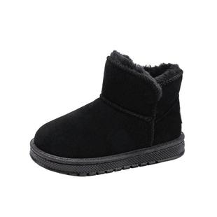 儿童棉鞋透气加绒保暖鞋子2026新款男童防滑女童运动二棉鞋雪地靴