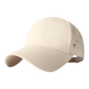 CACUSS帽子女春夏2026新款硬顶时尚鸭舌帽加深遮阳棒球帽防晒帽子