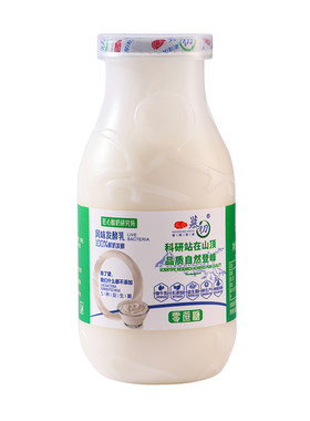 农大慕初0添加活菌低温酸奶
