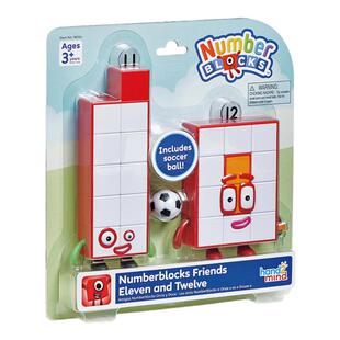 【上新】美国NumberBlocks联名款数字积木人偶11和12识数数学玩具