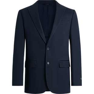 Brooks Brothers/布克兄弟男士夏新款学院风双粒扣西装外套