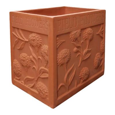 创意浮雕花盆欧式加厚处理