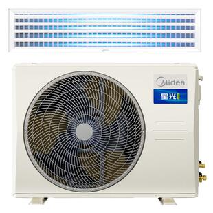 美的中央空调官方店小4匹家用客厅风管机一拖一级能效星光旗舰版