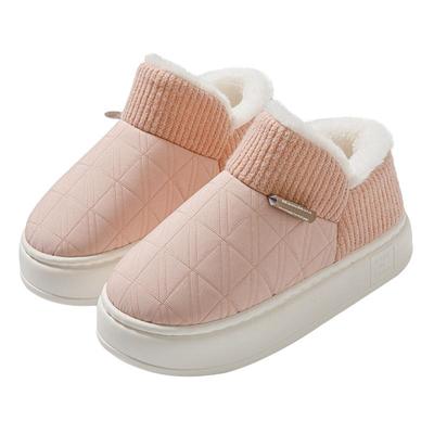 流氓兔厚底包跟棉鞋冬季