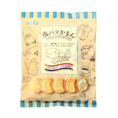 宝制果法国岩盐黄油夹心饼干110g