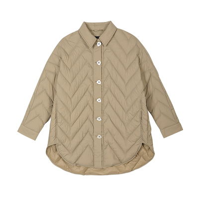 女性日记90羽绒服女款轻薄外套