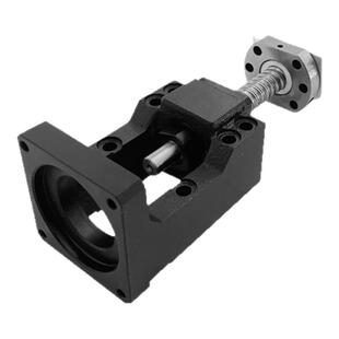 400 750W伺服电机一体座60 80直线滑台滚珠丝杆86步进支撑固定座