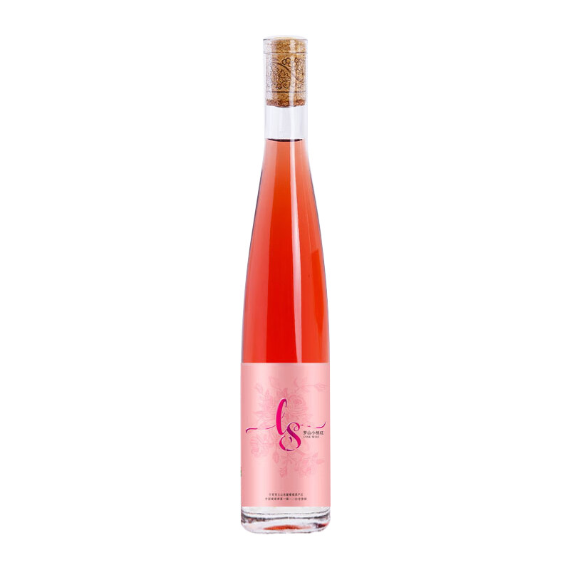 【香甜爽口 冰镇佳品】宁夏罗山酒庄小桃红甜红葡萄酒375mL
