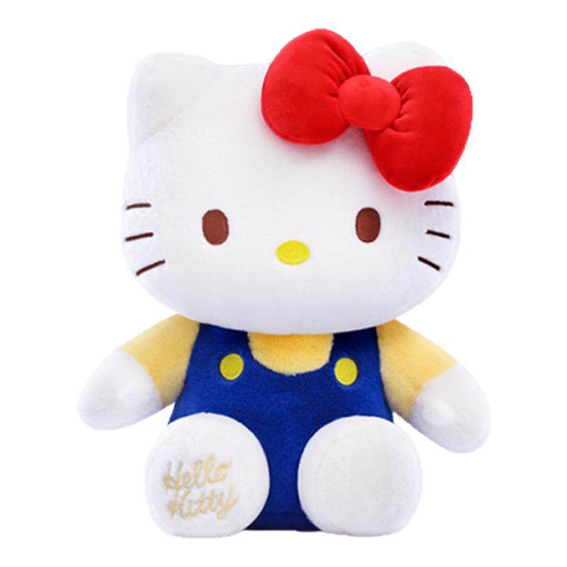 三丽鸥正版hellokitty玩偶毛绒玩具可爱哈喽kitty公仔凯蒂猫女生