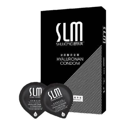舒乐美玻尿酸安全套108只装果冻套超薄0.01光面避孕套正品包邮DK