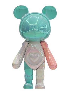 星际熊现代轻奢客厅落地大摆件