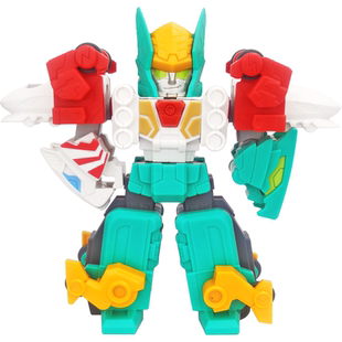 巨神战击队之轨道先锋4合体机器人男孩玩具正版奥迪双钻变形玩具Q