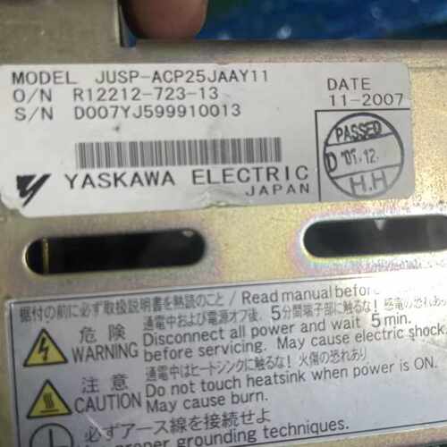 溢价-安川YASKAWA电源模块，型号JUSP-ACP25JA