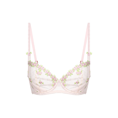 性感超薄刺绣蕾丝文胸