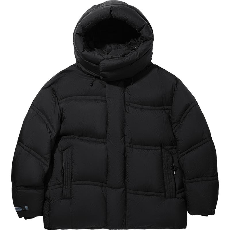 李宁防泼水功夫系列男短羽绒服