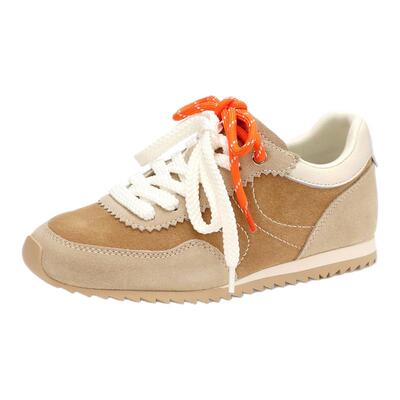 接吻猫牛皮系带德训鞋KA65172-50