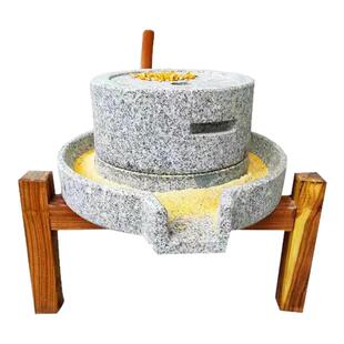 幼儿园小朋友儿童石磨粮食面粉豆浆教育道具娱乐游戏体验民俗摆