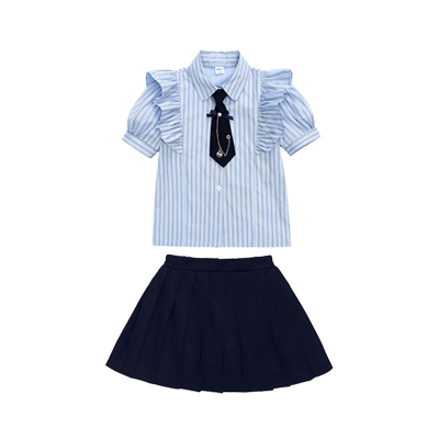 学院通勤风衬衫儿童演出服班服