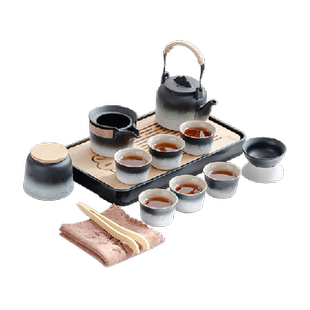 几物森林茶具套装家用办公室轻奢高档陶瓷茶壶茶杯功夫茶泡茶用品