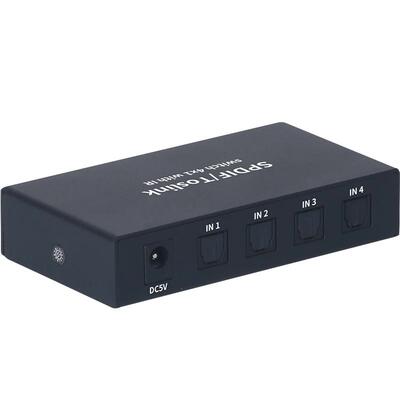 优霆音频切换器4进1出功放音箱