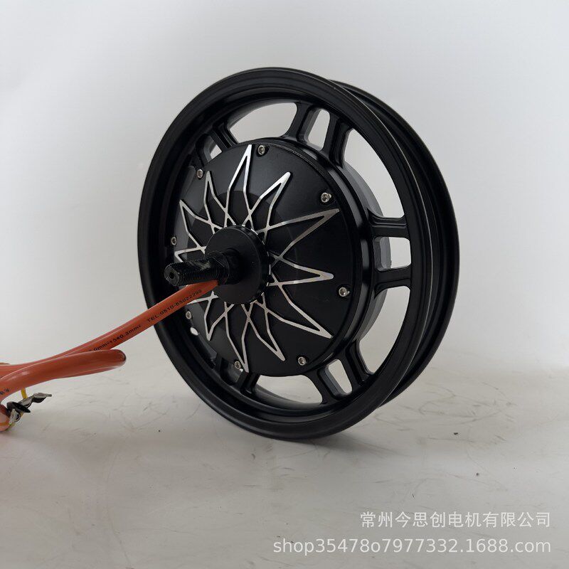 JinSiChuang14寸双霍尔轮毂电机电动车代驾车电动自行车碟刹电机图片
