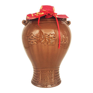 会稽山绍兴黄酒礼盒装花雕陶坛五年半干型善酿酒绍兴特产2.5L陶坛