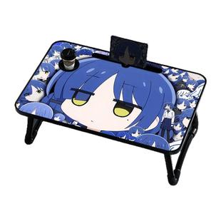 孤独摇滚床上小桌子可折叠动漫二次元笔记本电脑桌小学生学习桌学生宿舍上铺懒人神器卧室坐地小桌板电脑台