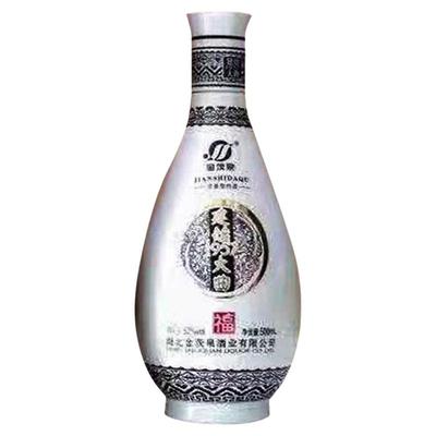 1957浓香型白酒52度瓶装正品纯粮食金茨泉建始大曲陈年老酒限量款