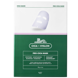 韩国VT二代老虎面膜女CICA双效积雪草精华舒缓修复镇静保湿补水