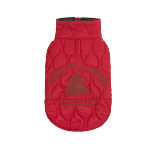 fluff pod抚拍狗狗新年保暖翻领棉服腊肠雪纳瑞比熊小型犬绵绵服