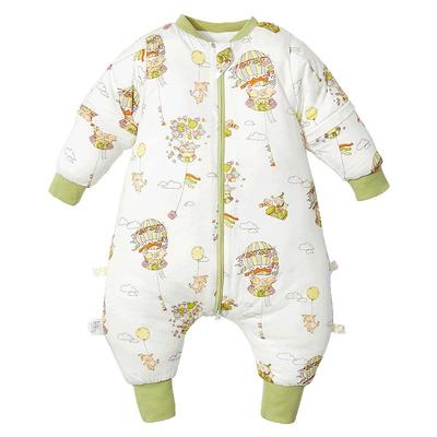 儿童睡袋秋冬薄款透气睡衣