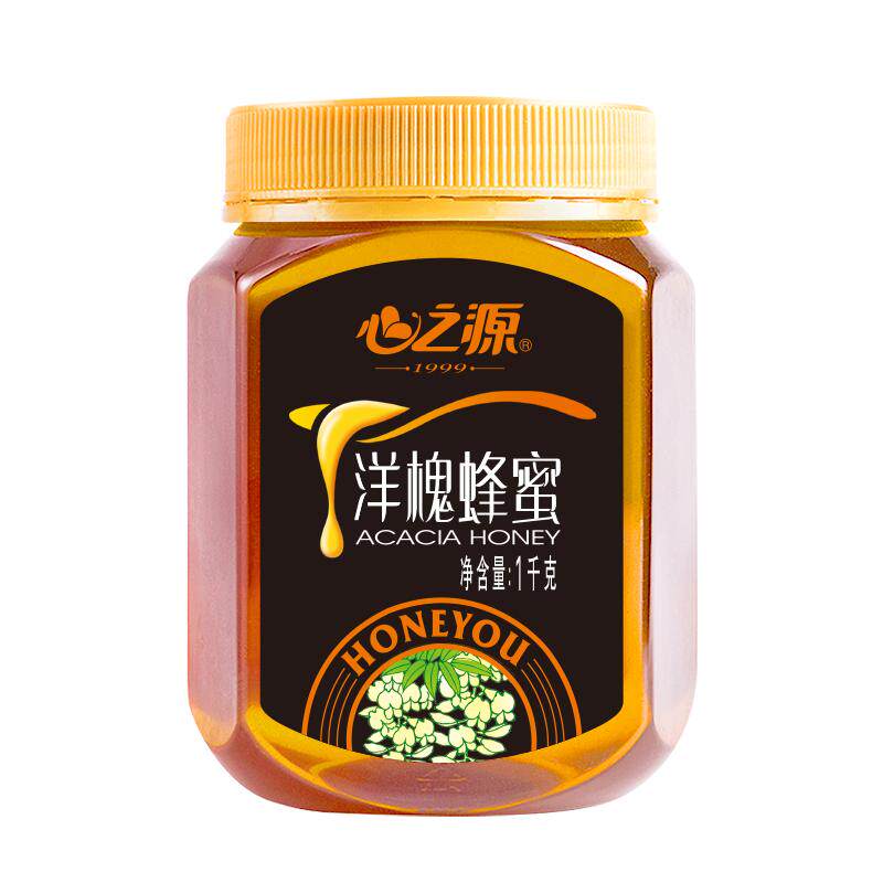 心之源纯正天然秦岭洋槐蜜蜂巢蜜