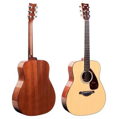 正品雅马哈FG800单板初学吉他