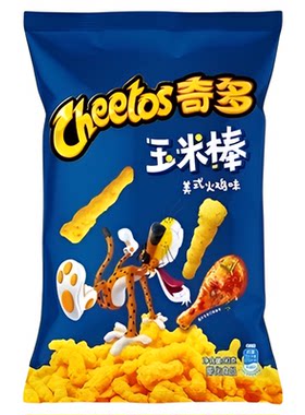 奇多玉米棒美式火鸡味零食