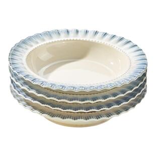 法式陶瓷盘子家用菜盘2026新款碟子轻奢高级感餐盘釉下彩餐具深盘