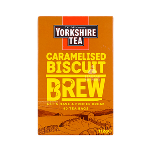 约克夏饼干红茶yorkshire tea泰勒茶包焦糖饼干味奶茶英国进口茶