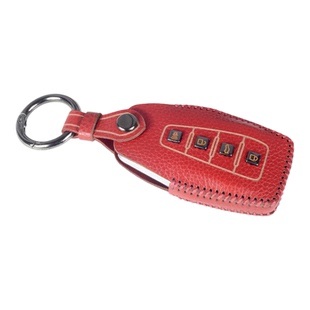 适用于马来西亚大发宝腾PROTON X50 L3 L5 X70真牛皮钥匙包套扣女